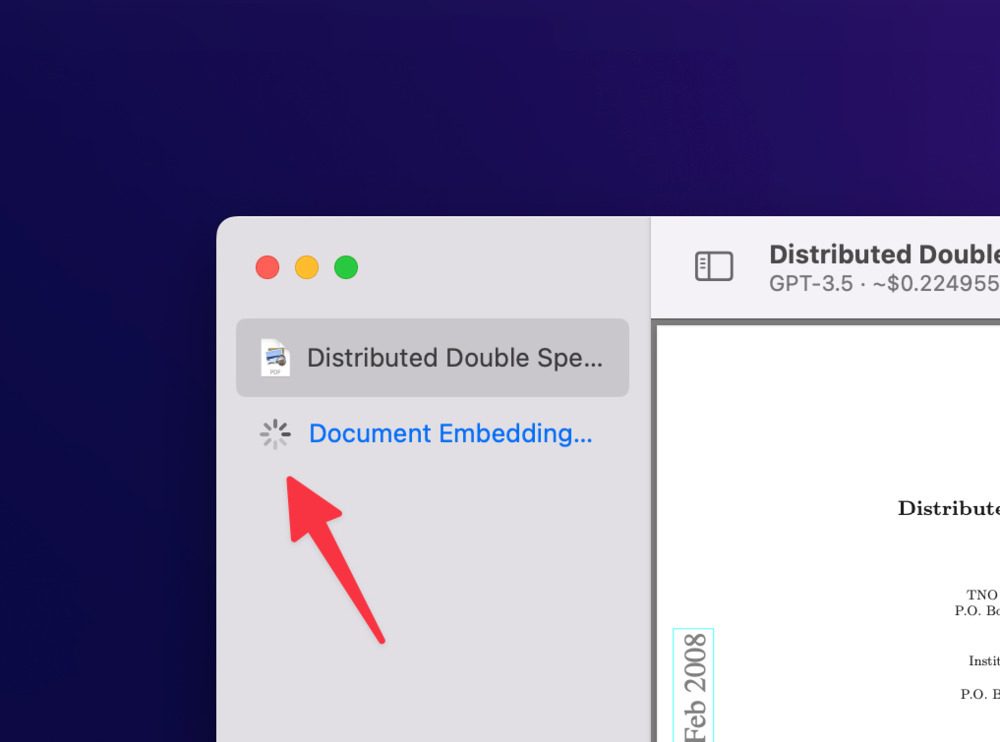 ChatPDF ask about content of a page